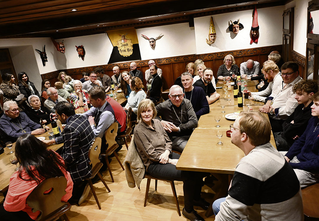 Zunftapéro am vergangenen Samstag in der Zunftstube.