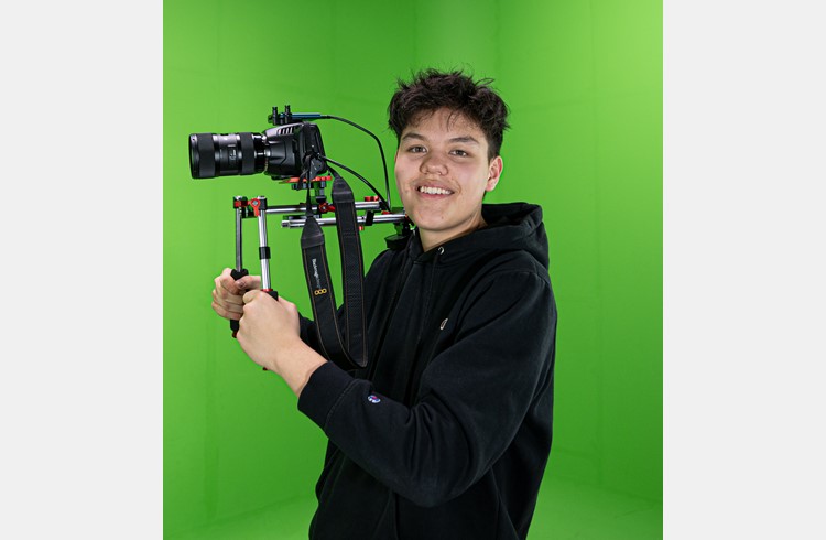 Der junge Filmemacher Kai Yu will am Zurich Film Festival im Wettbewerb prästieren. (Foto Kai Bucher)