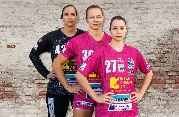Von links: Laila Troxler, Ivana Ljubas und Catherine Csbits. Foto ZVG