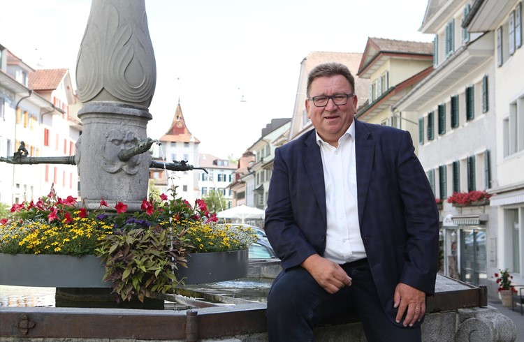 Der Sempacher Stadtpräsident Jürg Aebi ist am Sonntag Gast der SRF-Talksendung «Persönlich». Foto ana