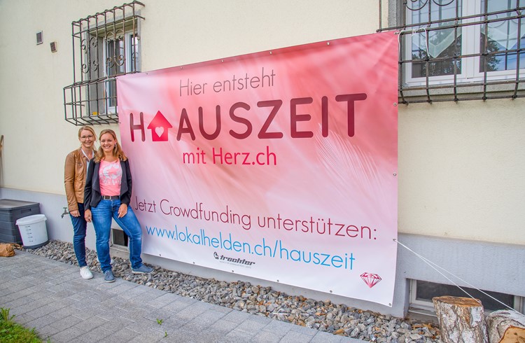 Heidi Käch-Thalmann (links) und Petra Tüscher gehören zu den Initianden des Projekts Hauszeit mit Herz. (Foto Livia Kurmann)