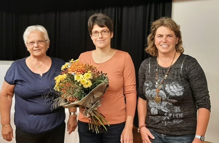 Von links: Bucheli Hermine (i.V. Waser Iris), Helfenstein Karin und Emmenegger Irene. (Foto zvg)