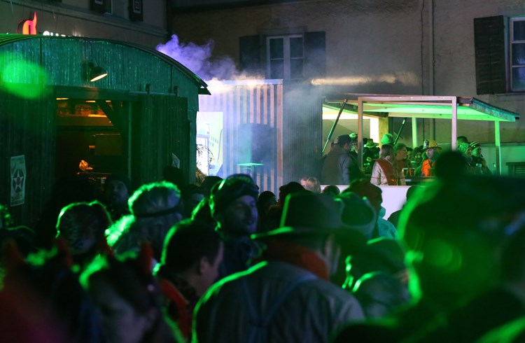 Am Freitag gab es in Sursee doch noch etwas Kulturfasnacht. (Foto Geri Wyss)