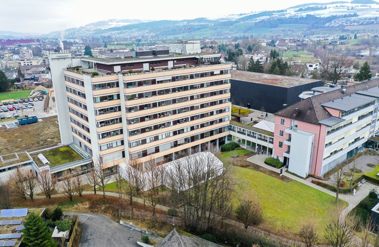 Ob sich das Luzerner Kantonsspital auch künftig im Mariazell-Quartier in Sursee befindet, ist noch unklar. (Foto Manuel Arnold)