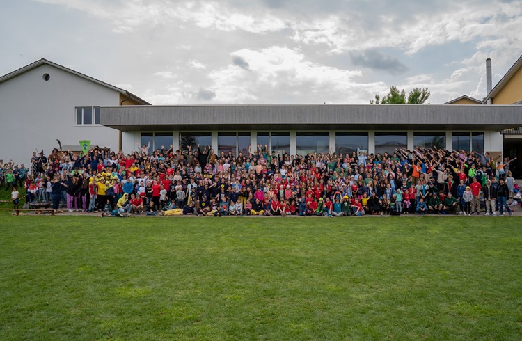 500 Kinder und Jugendliche haben am Samstag an der Scharmania in Sursee teilgenommen. (Foto Lars Fischer)