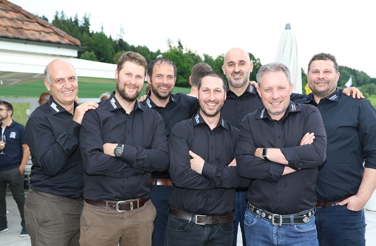 Der Vorstand von Suissetec Zentralschweiz mit Präsident Patrick Frank (ganz rechts).  (Bild apimedia)