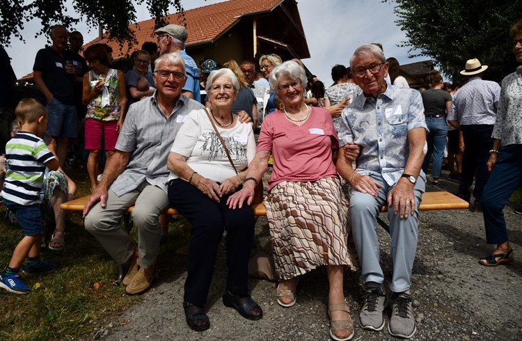 Die älteste Generation der Familie Wolfisberg, die noch lebt. (Foto zVg)