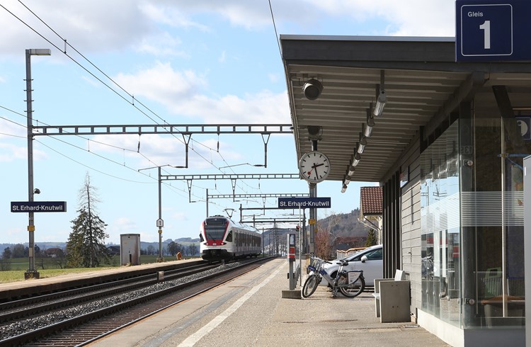 Der Bund plant den Bahnhof St. Erhard-Knutwil zu schliessen. (Foto Ana Birchler-Cruz/Archiv)