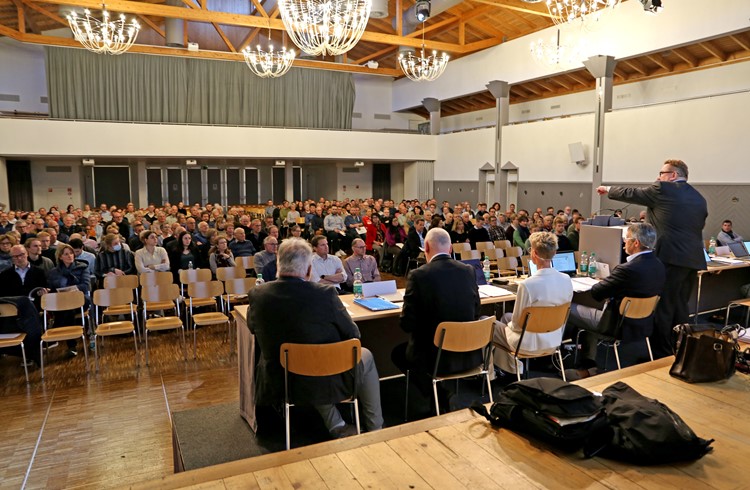 Die Gemeindeversammlung der Stadt Sempach war im April dieses Jahres sehr gut besucht. (Foto Geri Wyss/Archiv)
