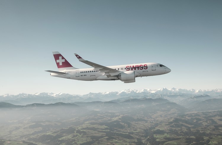 Ein Swiss Airbus A220-100/300 wird dieses Jahr mit dem Namen «Sempach» getauft. (Foto zVg)
