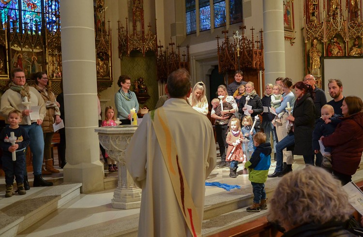 Musik begleitete die Familien durch die Tauferinnerungsfeier. (Foto zVg)
