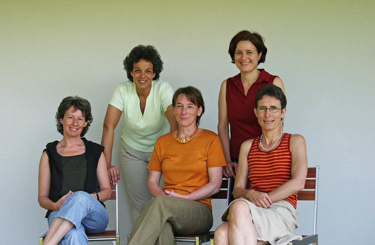 Die fünf Begründerinnen des Terra Alta: Renate Ruckstuhl, Patricia Mirer Sozio, Beatrix Meier, Christina Hunkeler und Barbara Ruf Heller. (Foto ZVG)