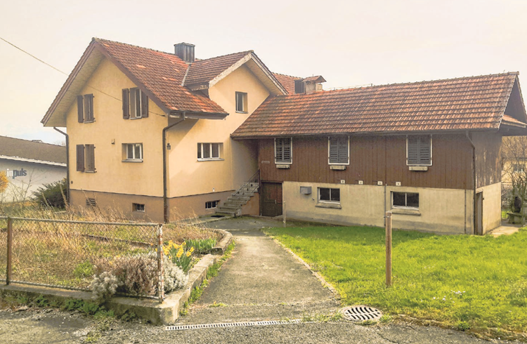 Das Wolf-Haus in Hildisrieden bietet künftig Wohnraum für Geflüchtete. (Foto Céline Estermann-Erni)