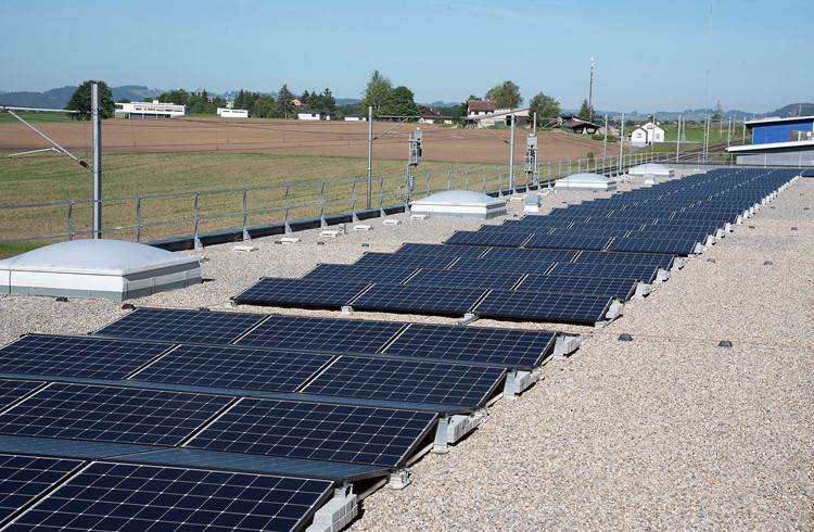 Die CKW will in der Sparte Photovoltaik wachsen. (Foto Thomas Stillhart/Archiv)