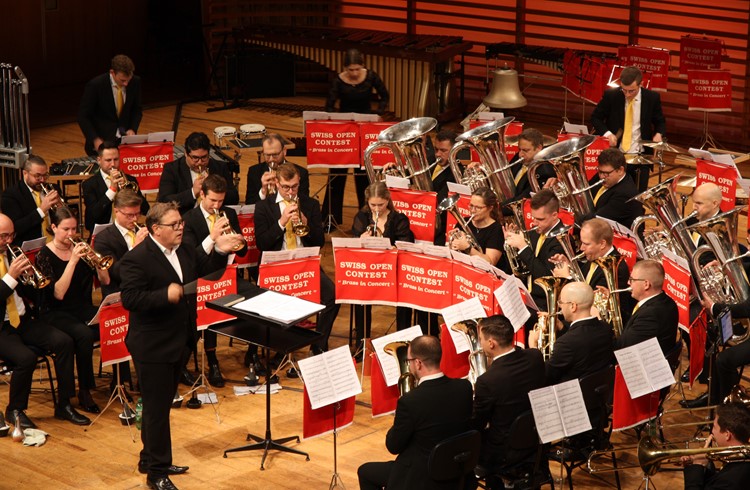 Die Brassband Bürgermusik Luzern (Foto zVg)