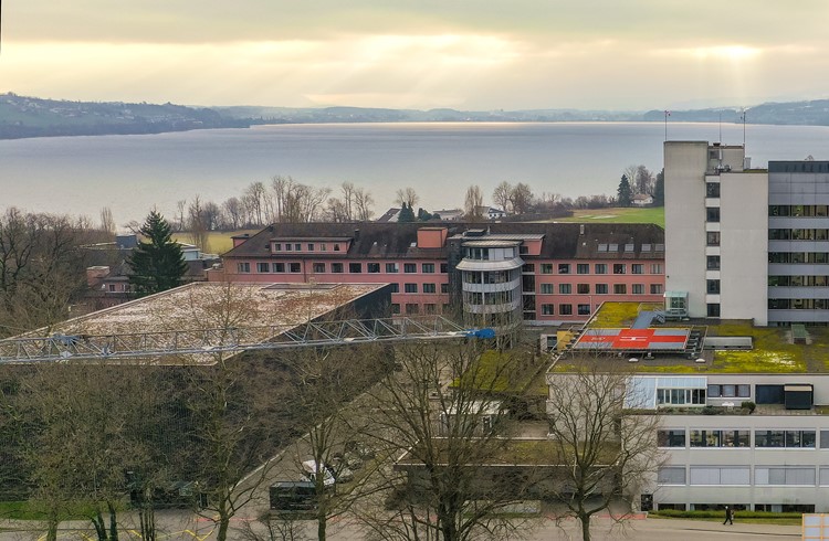 Das Luzerner Kantonsspital in Sursee Luks im Januar 2022  (Foto Manuel Arnold/Archiv)