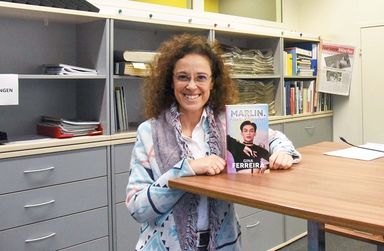 Gina Ferreira veröffentlichte im August das Buch «Marlin. Nur Marlin». (Foto Dorentina Gjokaj)