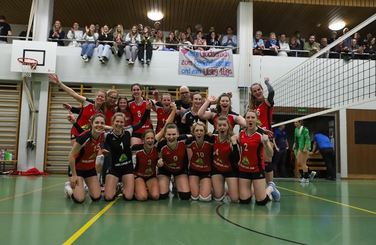 Das Siegerfoto der 1. Mannschaft des VB Neuenkirch. (Foto Frieda Egloff/zVg)