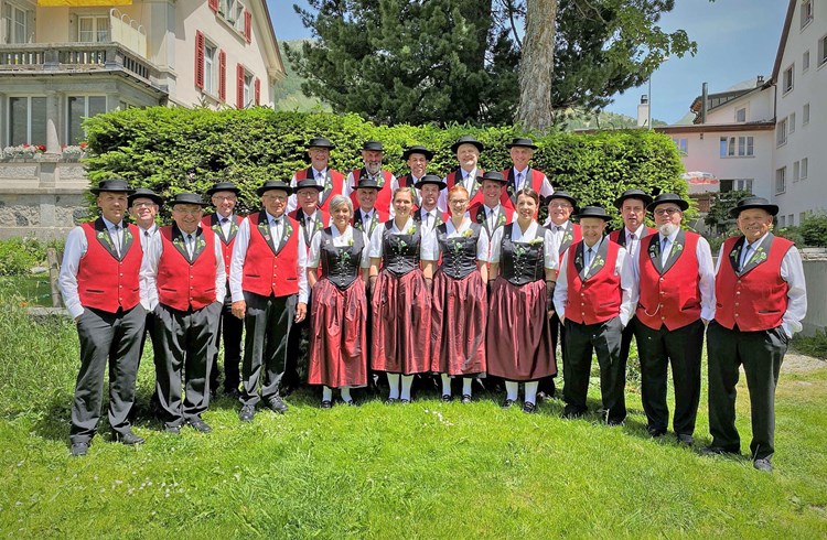 Der Jodelclub Sempach, hier in einer Aufnahme vom Zentralschweizer Jodlerfest in Andermatt 2022, lädt zum Jahreskonzert. (Foto zvg)
