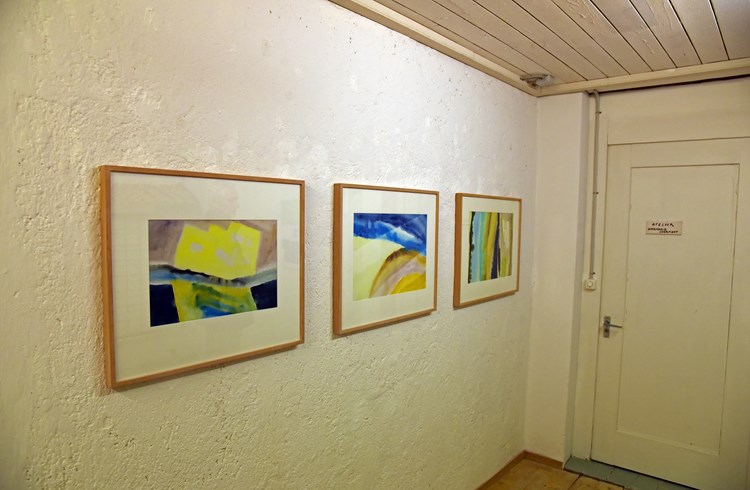 August Oeschger stellt bis am 12. Mai im Kunstforum Sursee aus. (Foto Céline Estermann-Erni)