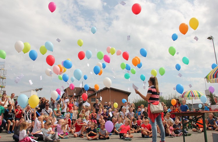 Zum 20. Jubiläum fand ein Ballonwettbewerb statt. (Fotos Zvg)