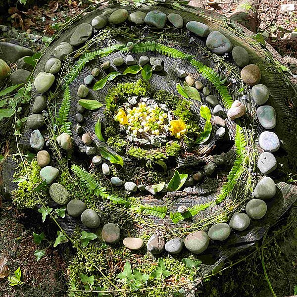 
									Waldmandalas im Mülital: Bild 1
								